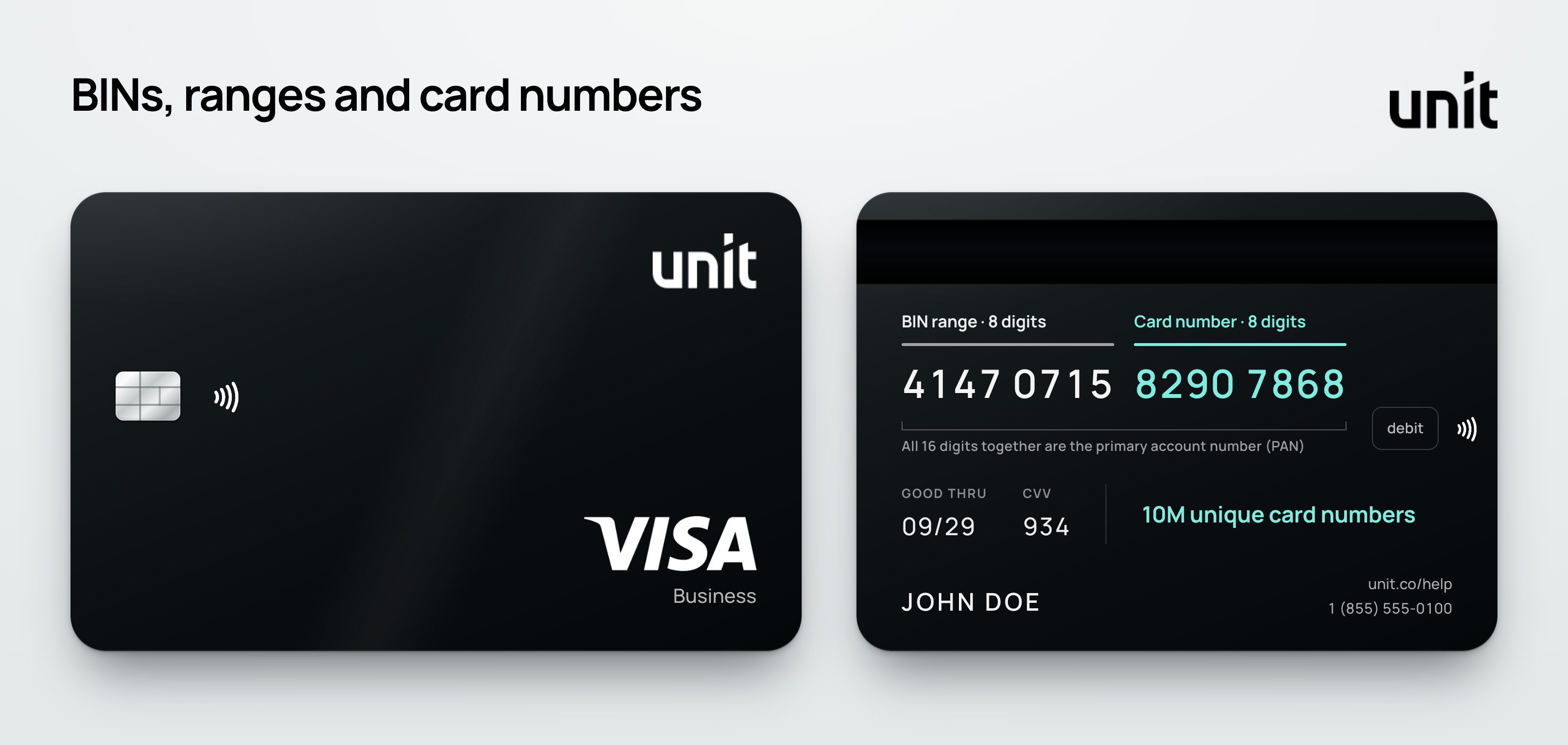 Card Ranges